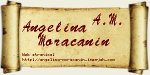 Angelina Moračanin vizit kartica